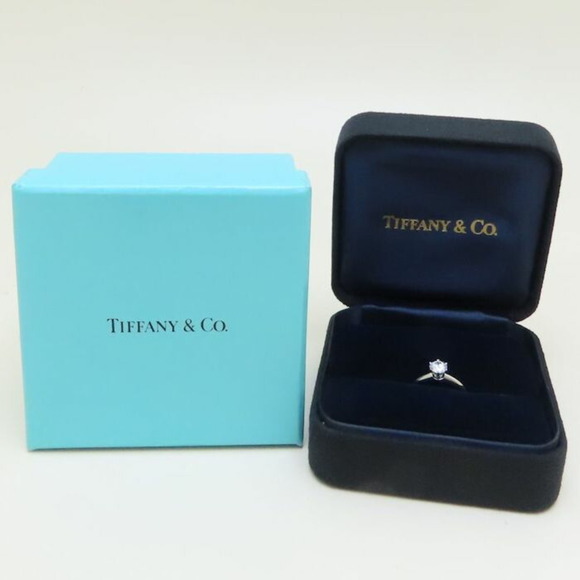 TIFFANY Silver Diamond Ring